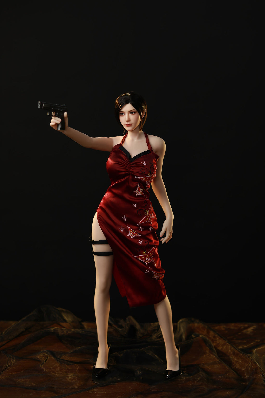 Ada Wong NSFW Figure 68cm by LORIBEAR – red qipao dress standing pose