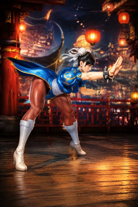 Chun Li Nude Figure: When Powerful Legs Become Pure Temptation