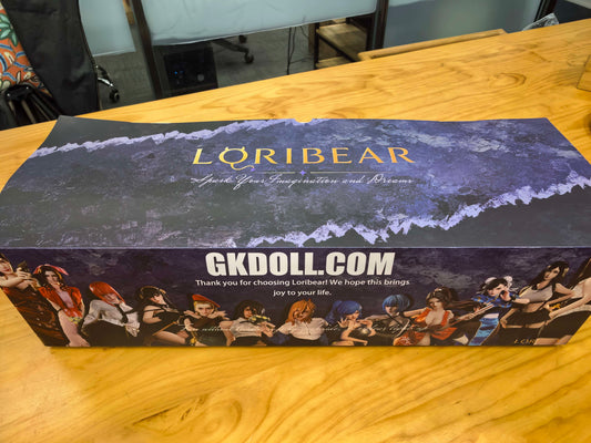 Genuine LORIBEAR printed box – front