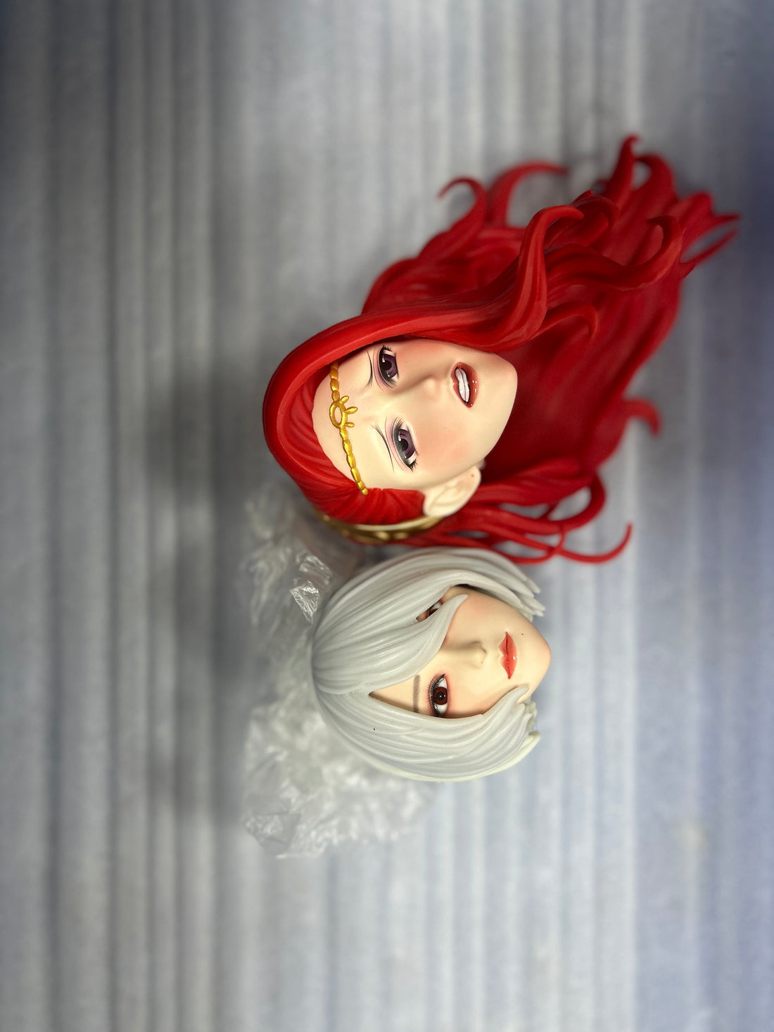 LORIBEAR interchangeable figure heads – Queen Pharnelis and 2B