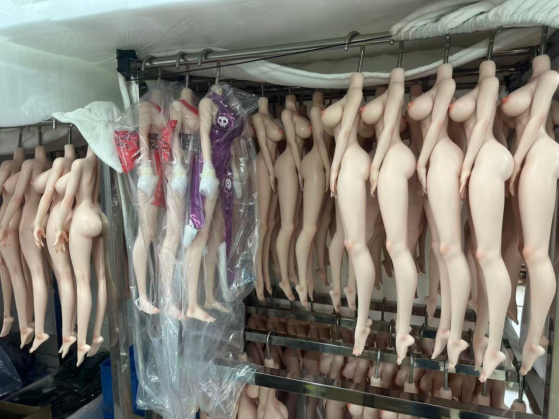 LORIBEAR platinum silicone figure bodies at the factory