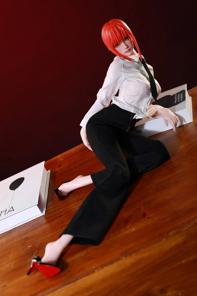 Makima Figure | Chainsaw Man Silicone Anime Doll