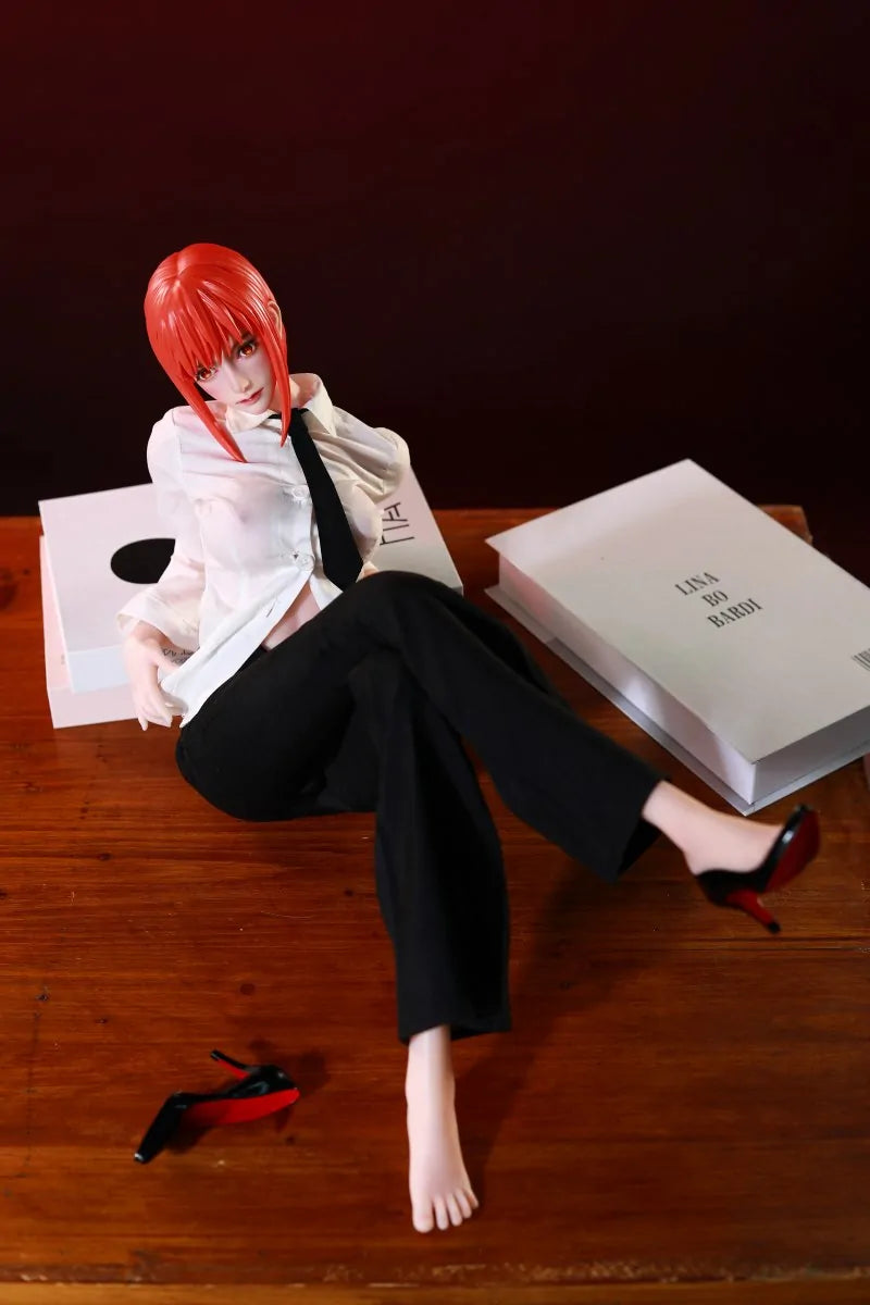 Makima Figure | Chainsaw Man Silicone Anime Doll