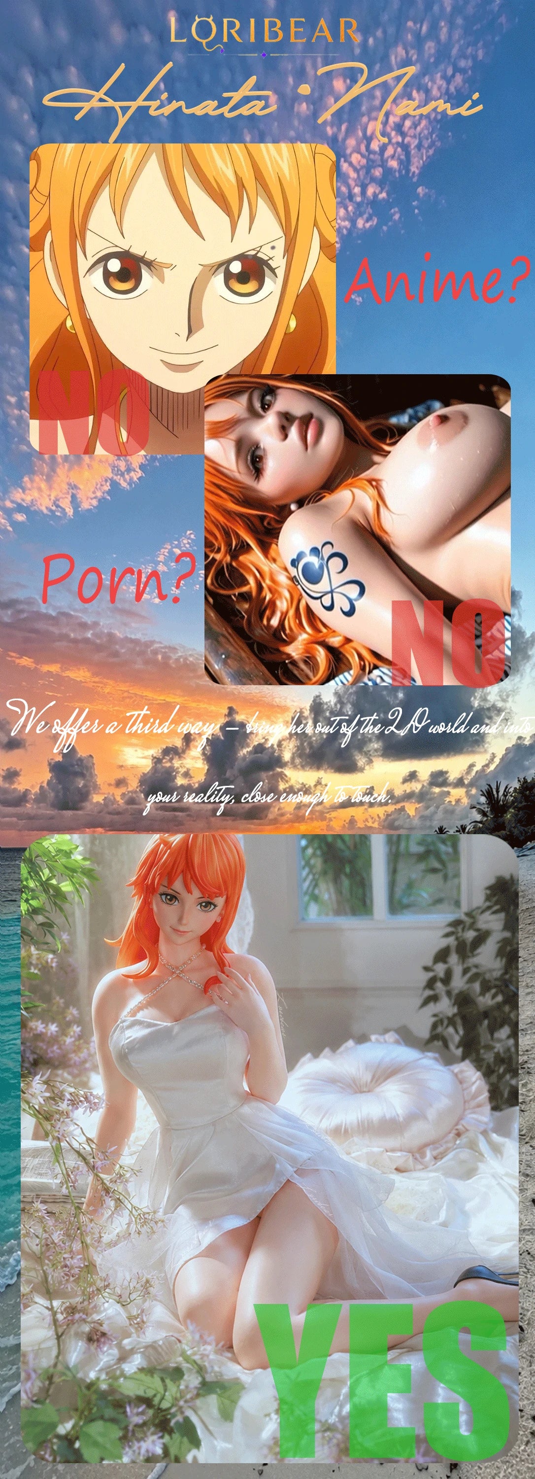 Nami Sex Doll & Nami Hentai Figure – LORIBEAR One Piece Figure